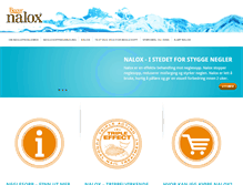 Tablet Screenshot of nalox.no